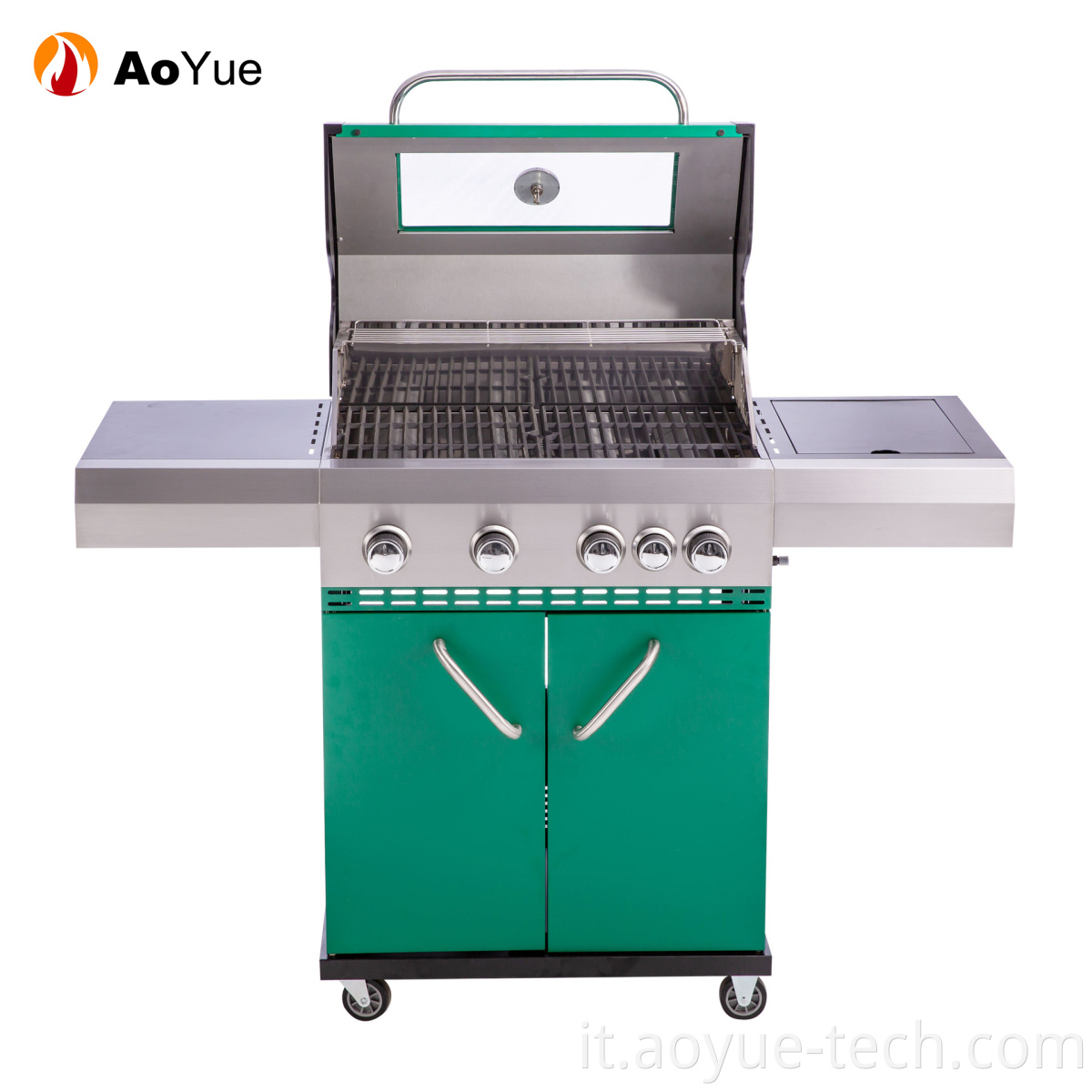 Outdoor Kitchen Multi Burner Gas BBQ Grill